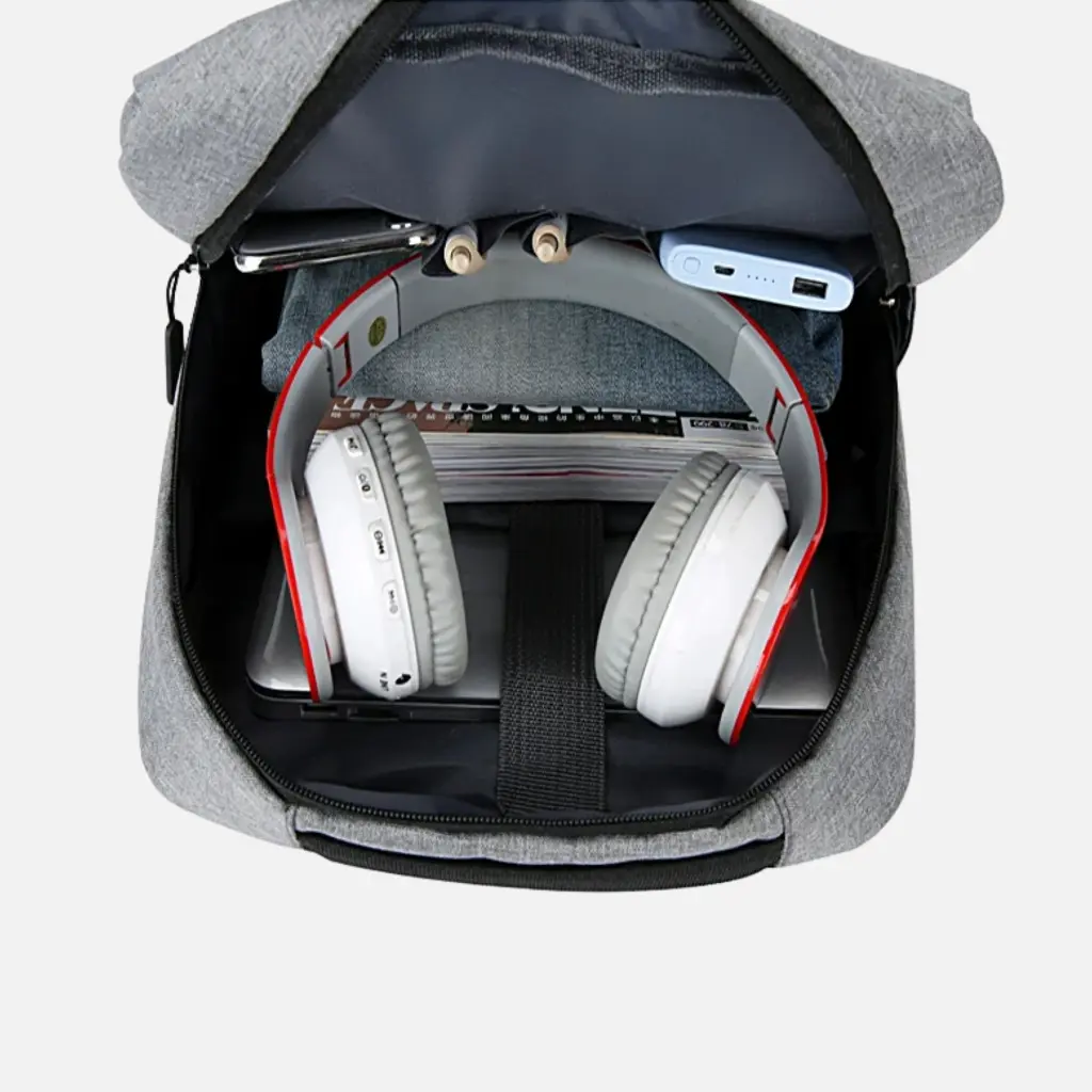 Mochila Para Portátil à Prova de Água Chuwi Cinza- Sigadata - 2.webp