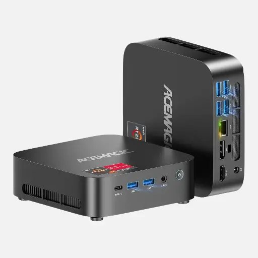 [MPC-ACE-K1-R5-32-512-W11P] AceMagic Kron Mini K1 Ryzen5 7430U 32GB/512GB NVMe Windows 11 Pro